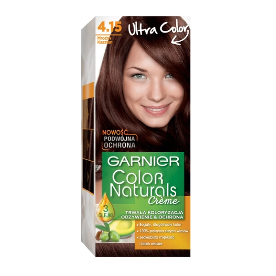Garnier, Vopsea de ceară 4.15 Mrones Chestnut