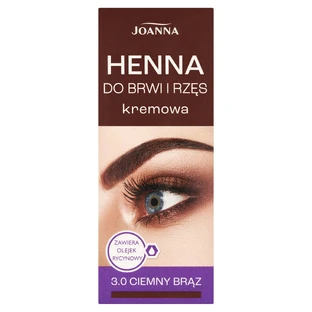Joanna Henna Augenbrauen- und Wimperncreme 3.0 Birke dunkel, 15ml