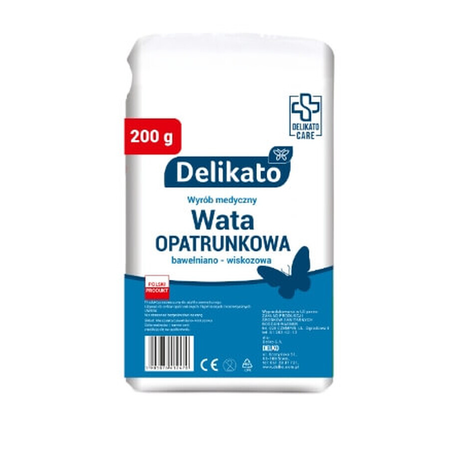 Delikato, Ovatta per bendaggi, 200g