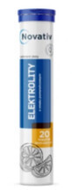 Novativ Elektrolity, 20 comprimidos efervescentes