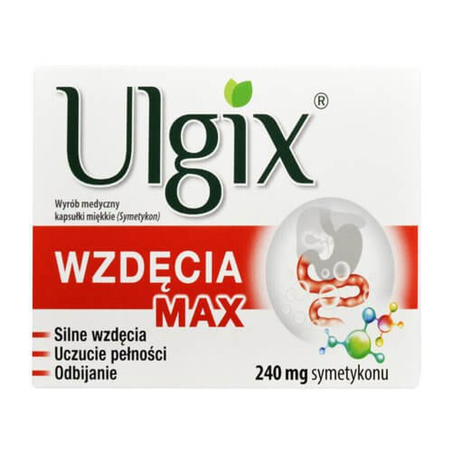 Ulgix UC Max, 15 gélules - Utilisation à long terme !