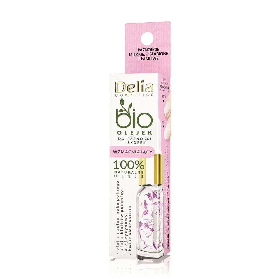 Delia Bio Huile fortifiante pour ongles et cuticules, 10ml