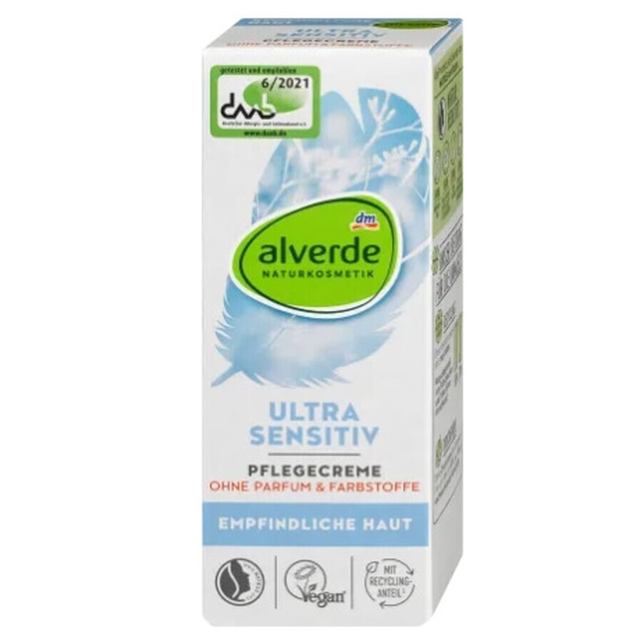 Alverde, Ultra Sensitive, Crema de día, 50ml