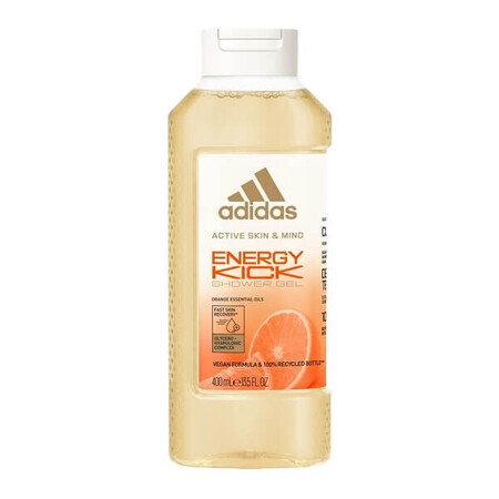 Gel de ducha Adidas Active Skin amp; Mind Energy Kick para mujer, 400 ml