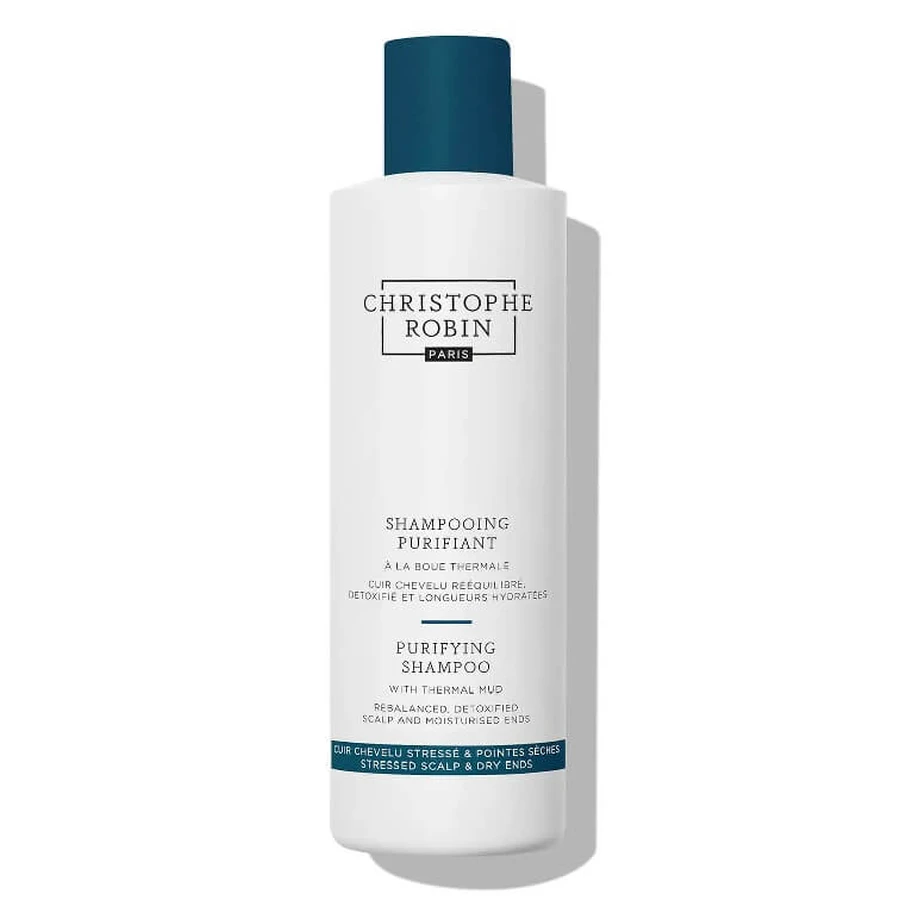 Christophe Robin Champú purificante con fango termal, 250ml