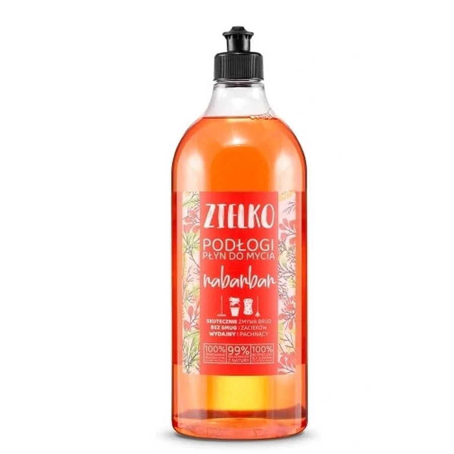 Zielko, Detergente per pavimenti, rabarbaro, 1000 ml