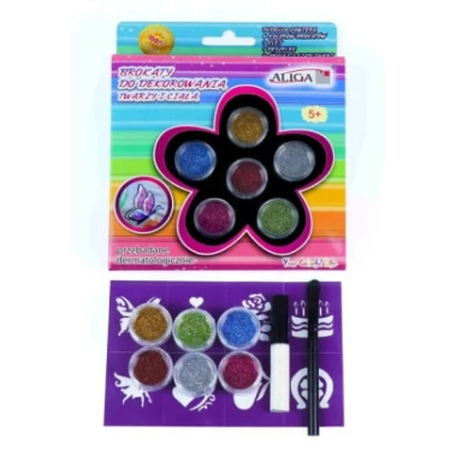 Paillettes pour la décoration du visage et du corps, 1 pc