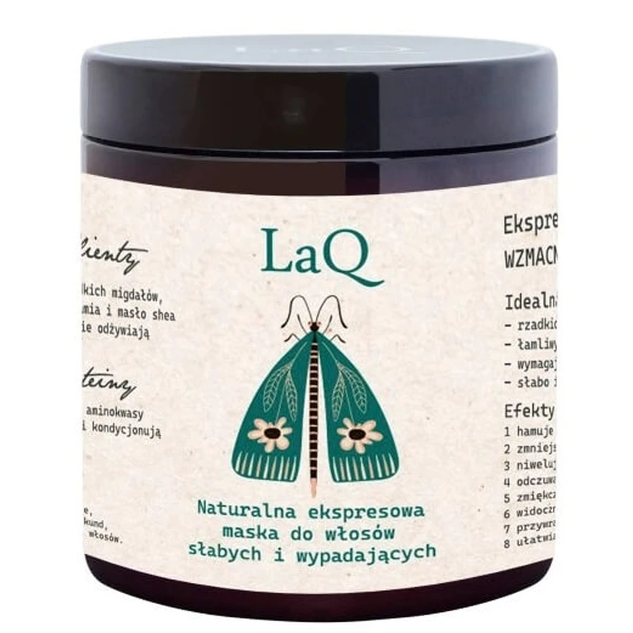 LaQ Express 8en1 Mascarilla capilar fortalecedora y acondicionadora, 250 ml