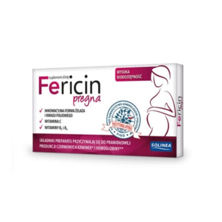 Fericin Pregna, 30 comprimidos