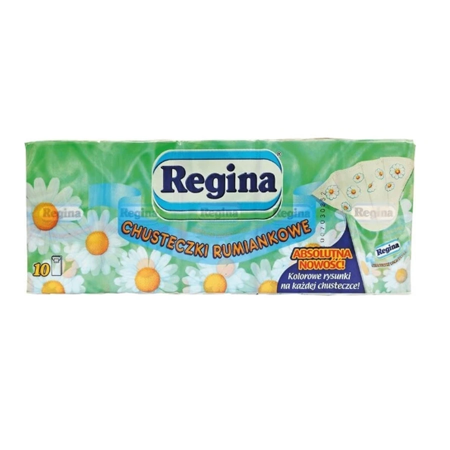 Regina, Toallitas de manzanilla, 10 unidades