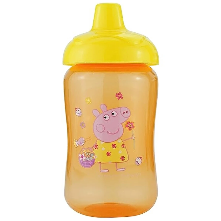 Peppa Pig, Biberón con boquilla para niños mayores de 6 años, 1 ud.