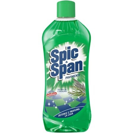 Spic amp; Span Detergente per pavimenti Tea Tree amp; Eucalipto, 1000ml