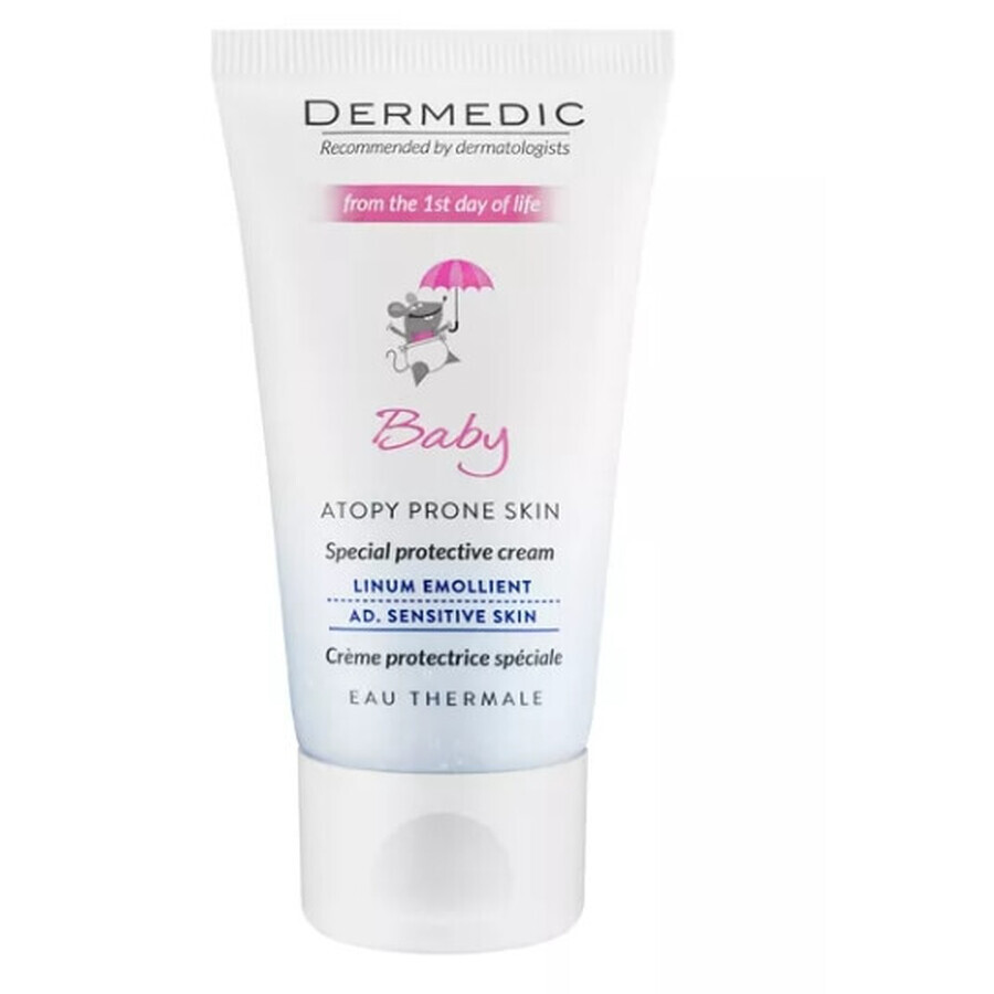 Dermedic Bebé Crema Protectora Especial FPS 15, 50 ml