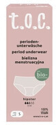 T.O.C.,Hipster, ropa interior menstrual, rojo S, 1 ud.