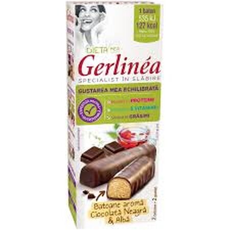 Duo Chocolate Bars, 62g, Gerlinea