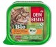 Dein Bestes, Comida h&#250;meda para gatos, pollo y pavo, 100 g