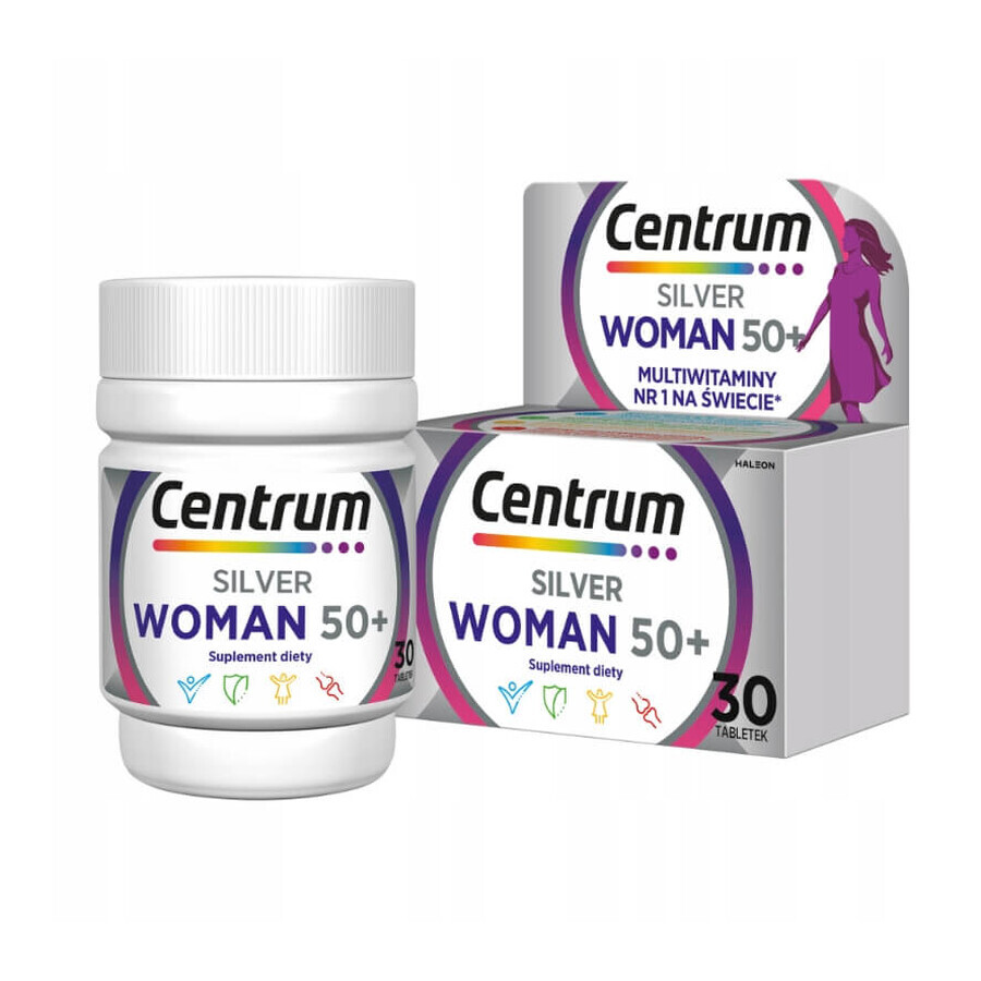 Centrum Mujer 50+, 30 comprimidos