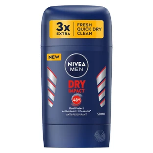 Nivea Men Stick Antitranspirante Dry Impact, 50ml