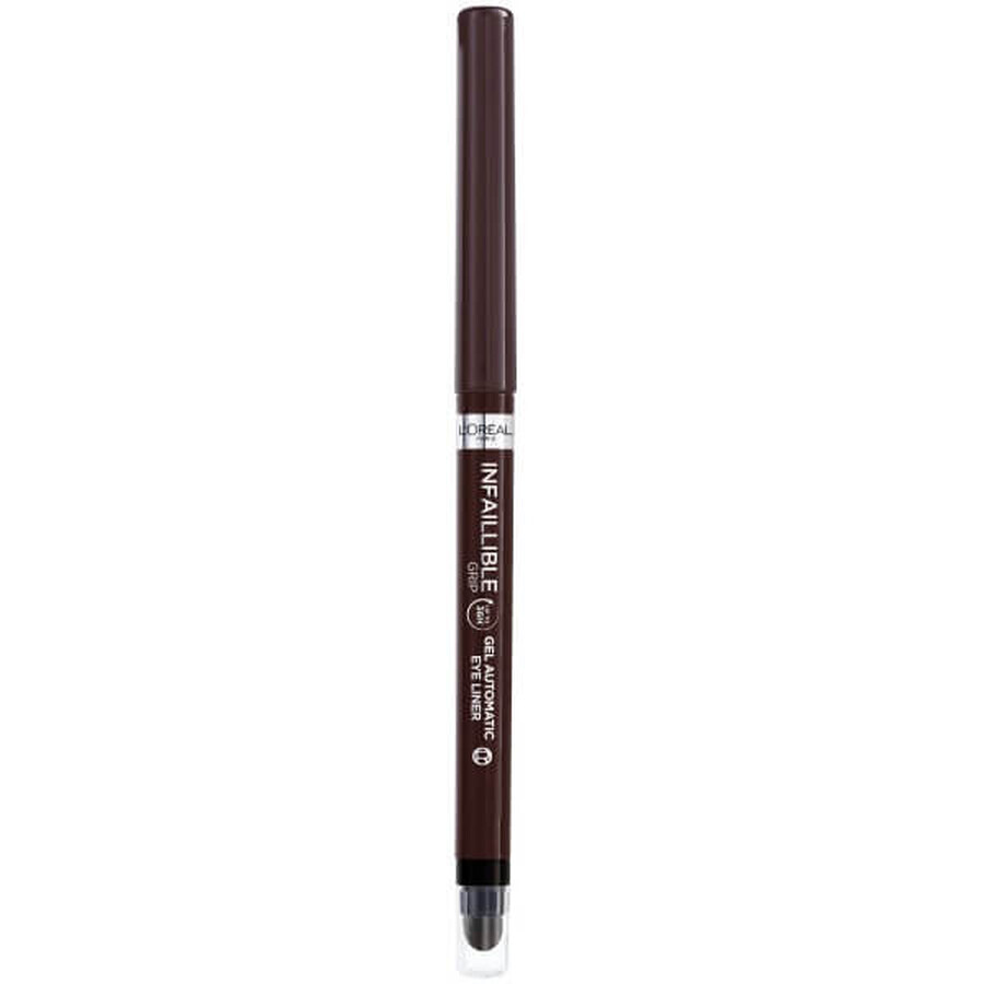 L'Oréal Paris Infallible Grip Gel Lápiz de ojos automático 36H 004 Marrón Denim Brown