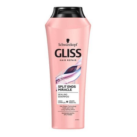 Schwarzkopf Gliss Split Ends Miracle Shampoo voor gespleten haarpunten, 400ml