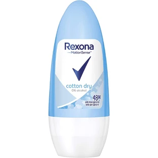 Rexona Cotton Dry, Antiperspirant pentru femei, 50ml