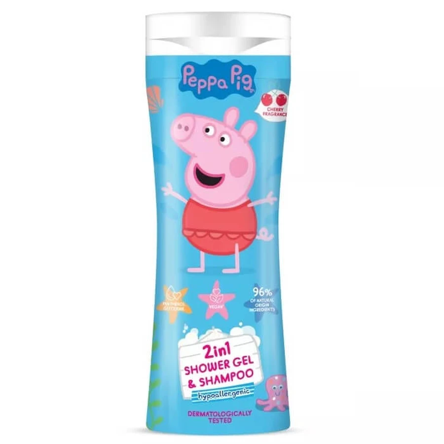 Peppa Pig el Winia 2in1 gel douche et shampooing 2in1, 300ml