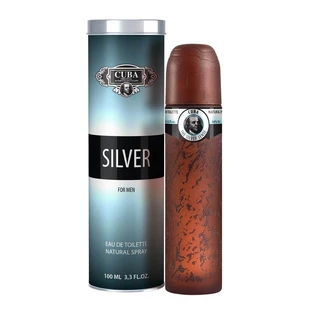 Cuba Original Cuba Silver pentru bărbați Apă de toaletă, 100ml