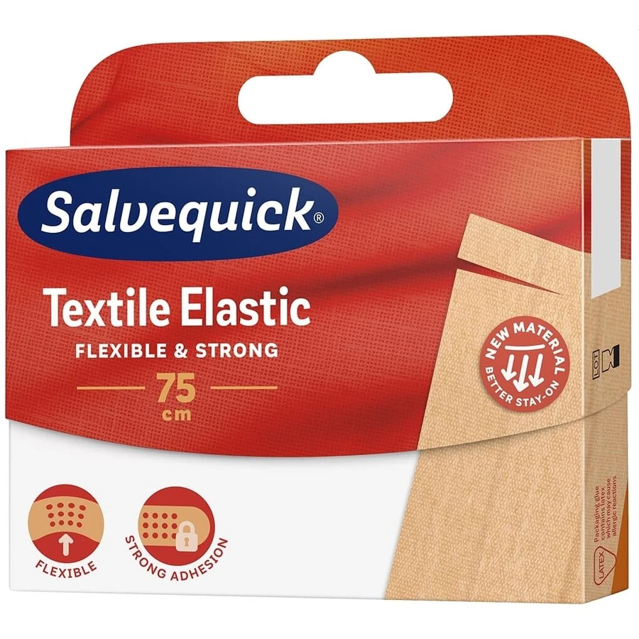 Pansamente textile Salvequick 75 cm 1 pachet