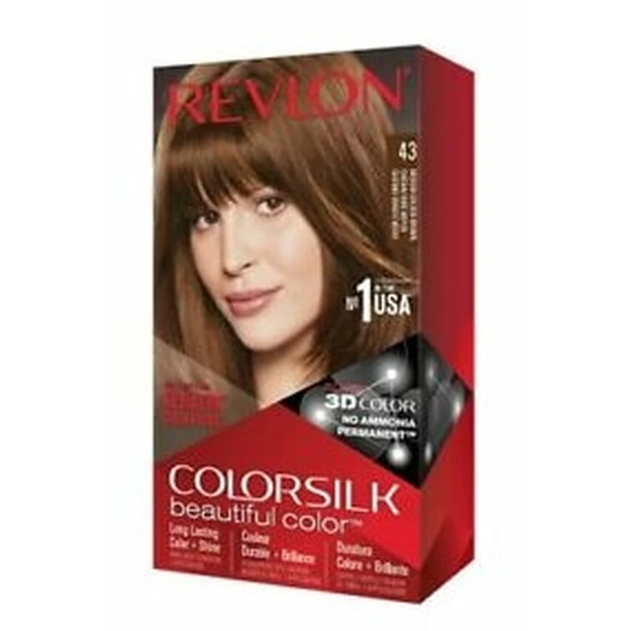 Revlon, ColourSilk, marrone dorato medio 43, vernice, 1 pz.