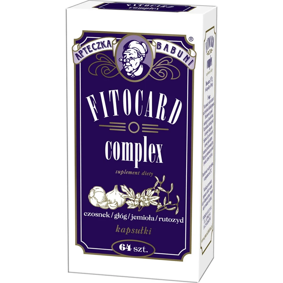 Fitocard complex, 64 capsule