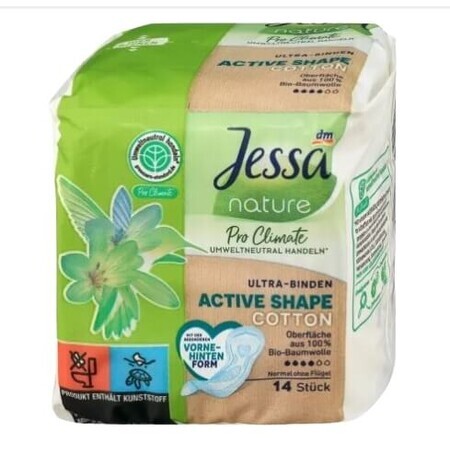 Jessa, Ultra Binden Nature, Pampers, 14 stuks