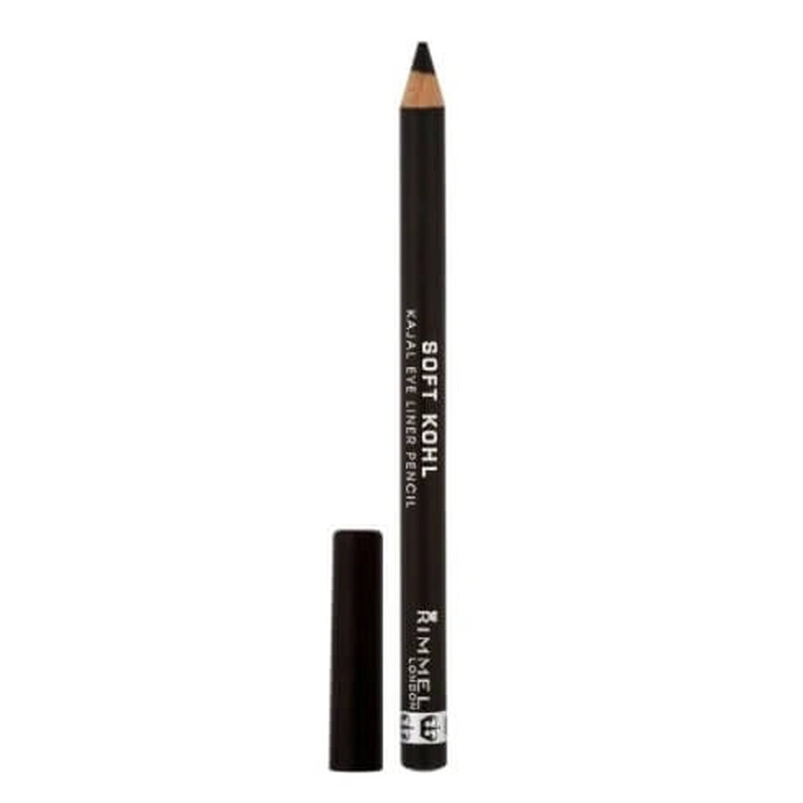 Rimmel Soft Kohl Kajal Kajal Eye Liner 061 Jet Black, 1.2g