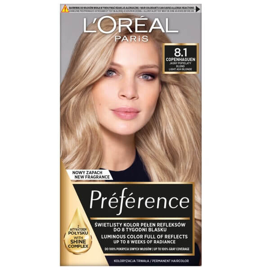 L'Oreal Paris Vorliebe Wachs Farbe 8.1 Kopenhagen