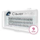 Clavier Eyelash Jedwabne gęste kępki naturalne 9mm