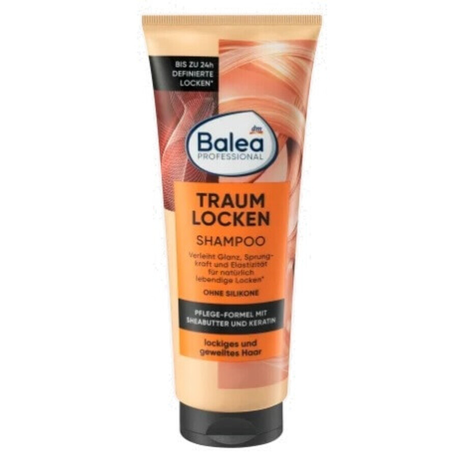 Balea, Feuchtigkeitsspendendes Shampoo für lockiges Haar, 250 ml