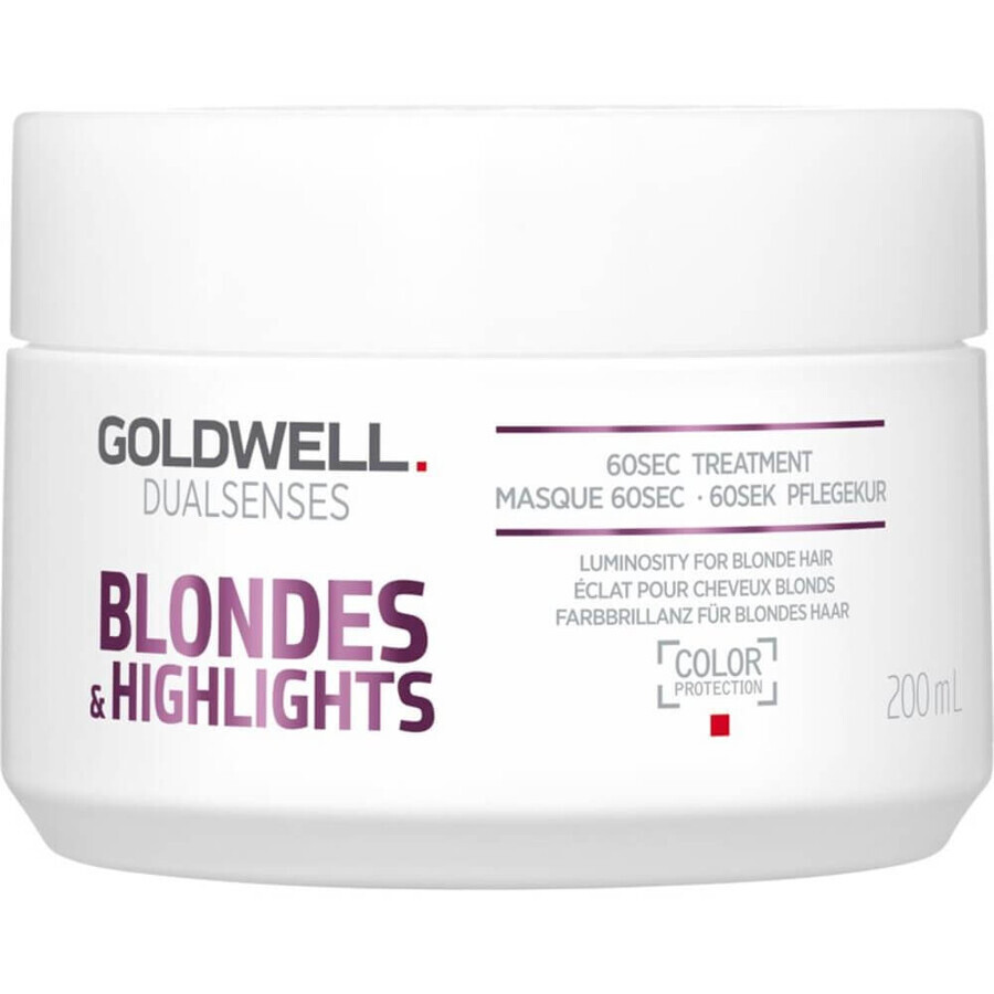 Goldwell Dualsenses Blondes amp; Highlights 60 Sekunden Haarbehandlung, 200ml