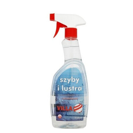 Villa, abrillantador para cristales y espejos, 750 ml