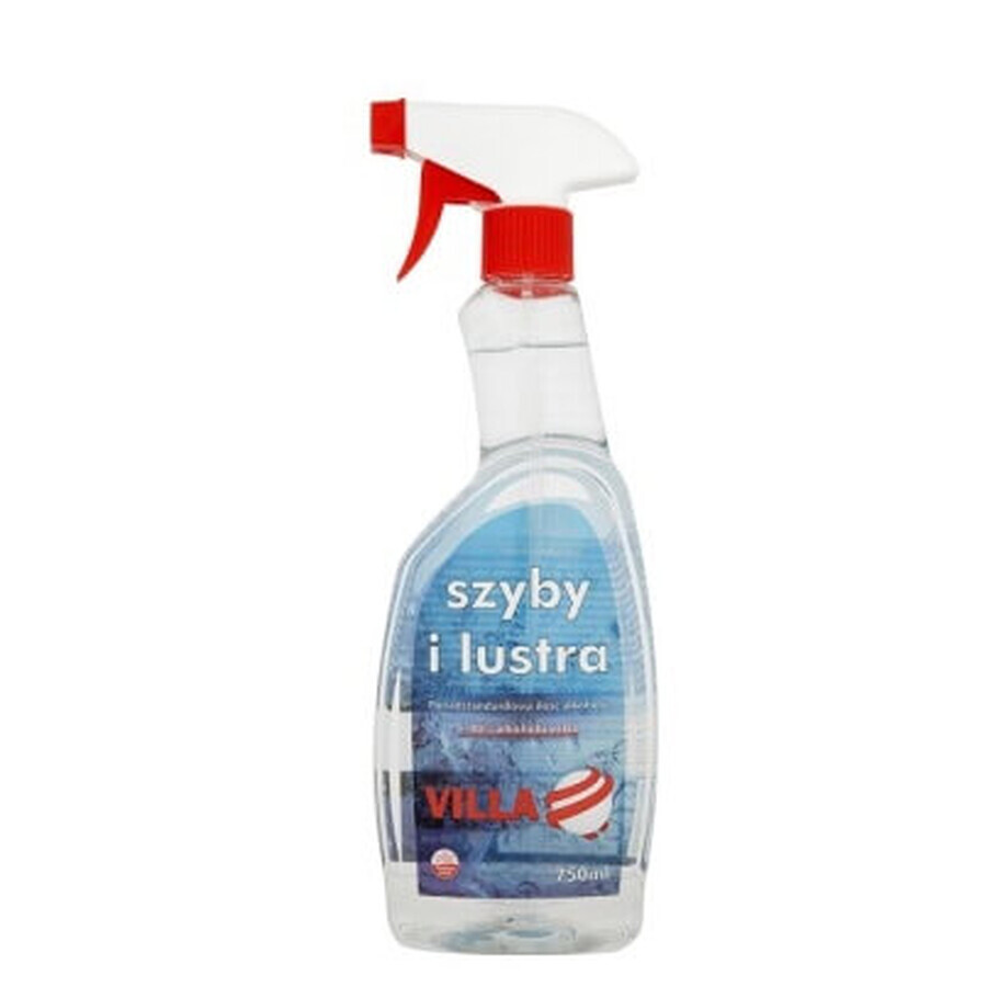 Villa, abrillantador para cristales y espejos, 750 ml