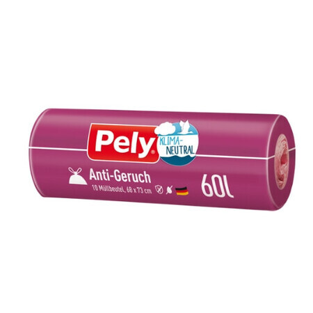 Pely, Bolsas de basura 60l, 10 piezas