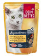 Dein Bestes, Comida h&#250;meda para gatos, pollo en salsa de pimienta, 100 g