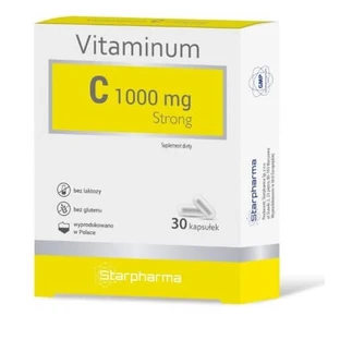Vitaminum C, 1000 mg, Strong, 30 capsule
