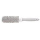 Olivia Garden Expert Blowout Speed Brush with wavy bristles for drying and shaping wax White/Grey, 35mm