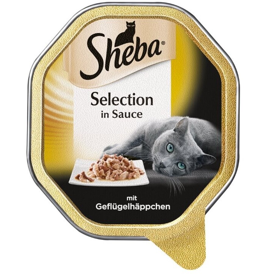 Comida para gatos Sheba con caviar de ave, 85g