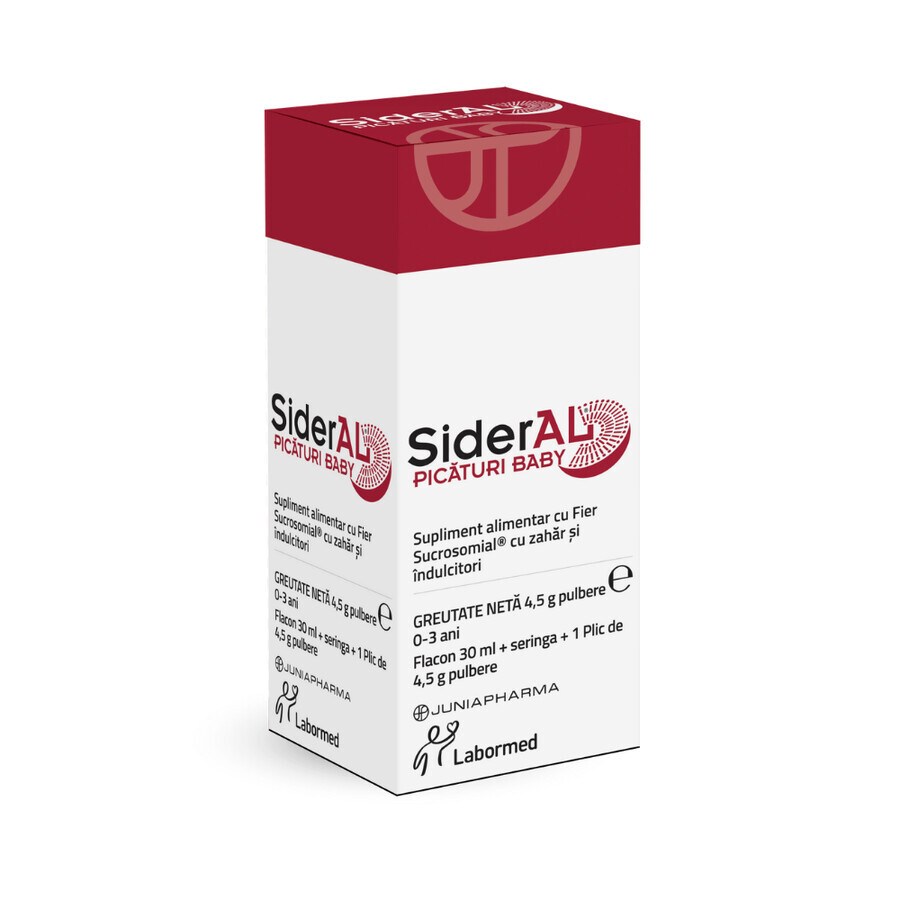 Sideral picaturi Baby, 30 ml, Labormed