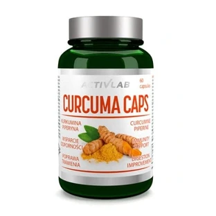 Capsules de curcuma, 60 capsules