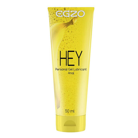 Egzo Hey Gel lubricante personal sabor plátano, 50ml