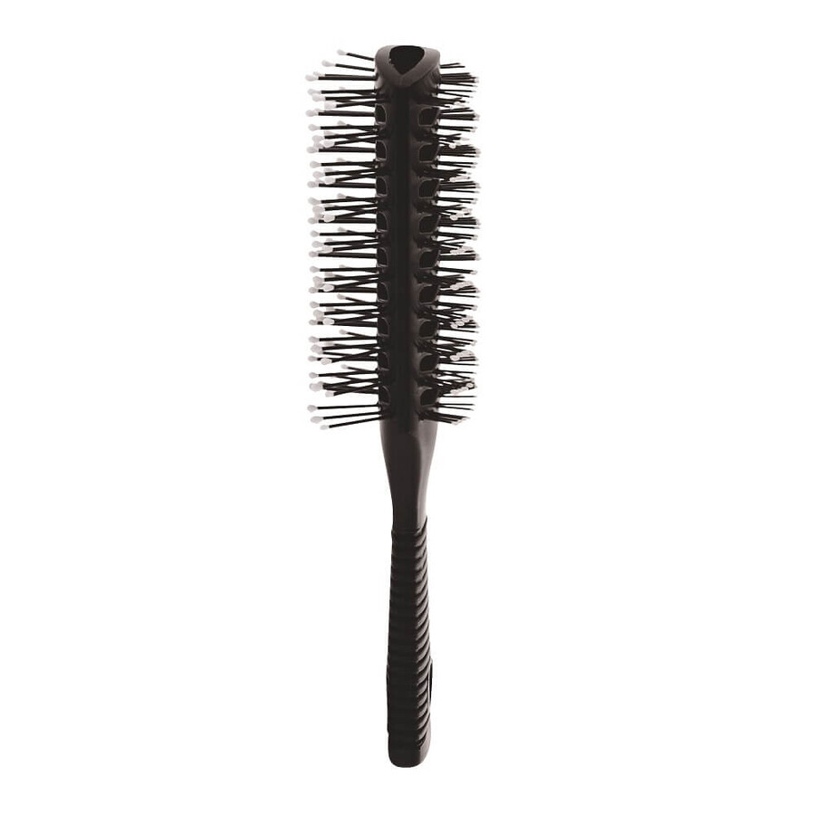 Antistatic hairbrush Inter Vion Double-sided brush with rubber handle