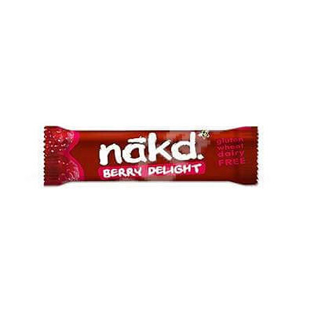 Nakd frambozen delight reep, 35 g, Natuurlijk evenwicht