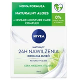 Nivea 24H Crema Hidratante de Día para pieles mixtas y grasas, 50ml
