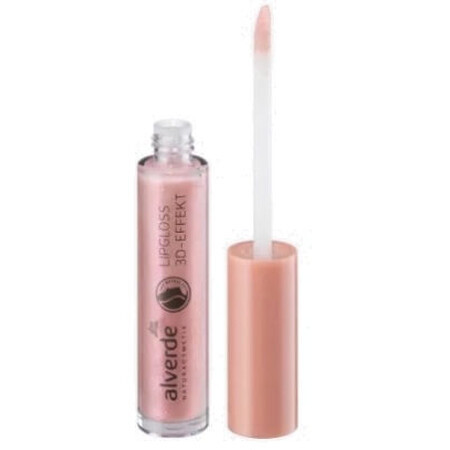 Alverde, Lipgloss 3D Effekt, Blush 02, 5 ml